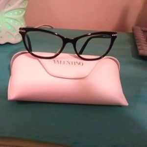 Valentino Bejeweled Cat-Eye Style Frames